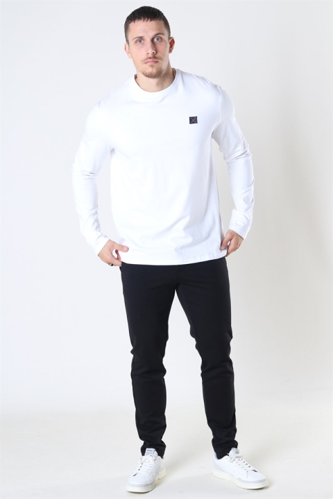 Basic Organic T-shirt LS White