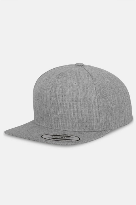 Flexfit Classic Snapback Keps Heather Grey