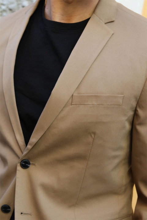 Jack & Jones Premium Franco Slim Fit Kostym Petrified Oak