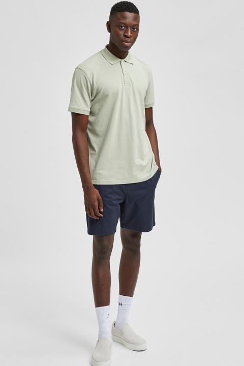 Selected SLHAZE SS POLO W NOOS Desert Sage