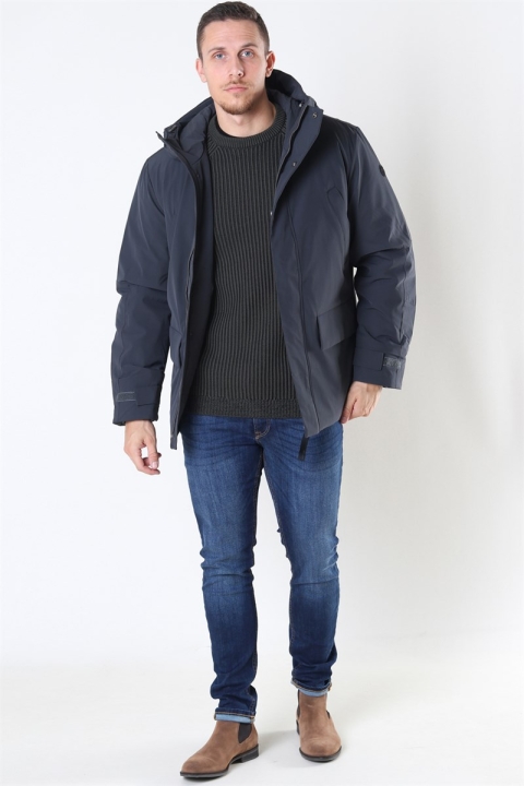Only & Sons Mads Technical Warm Parka Jacka Grey
