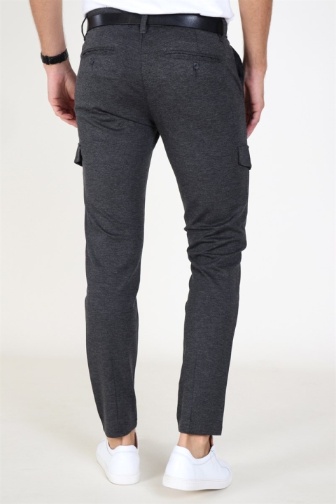 Only & Sons Mark Cargopants Dark Grey Melange