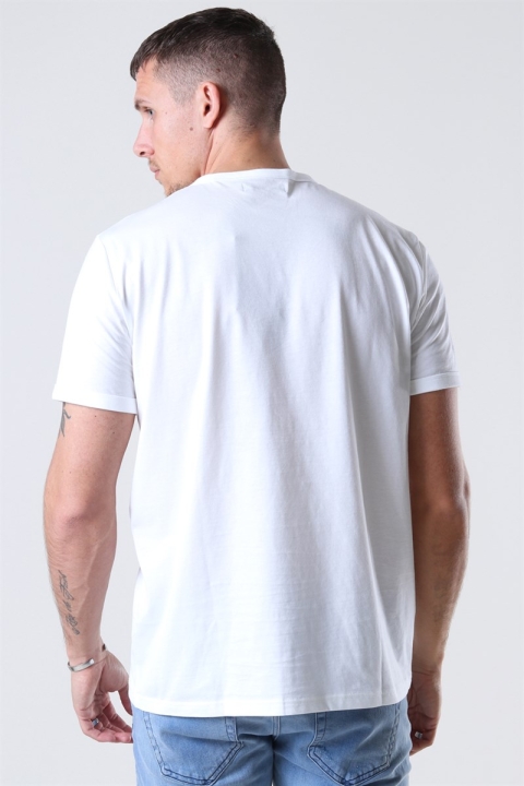 Fred Perry Ringaer T-shirt White