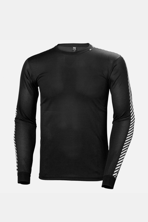 Helly Hansen Lifa Stripe Crew Basislag Black