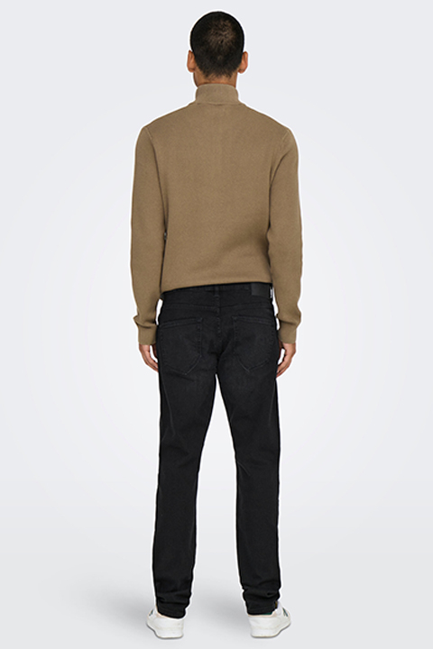 Only & Sons Weft Regular Fit 8638 Black Denim
