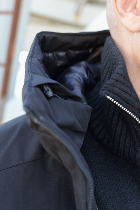 Jack & Jones Keen Stretch Parka Jacket Black