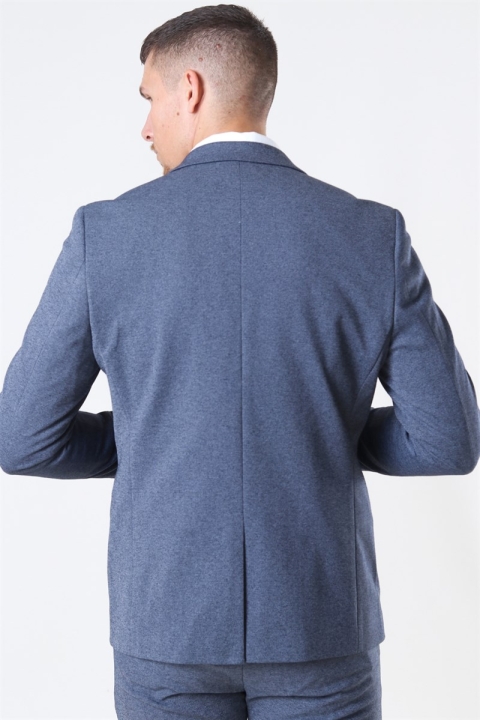 Clean Cut Copenhagen Milano Jersey Blazer Denim Melange