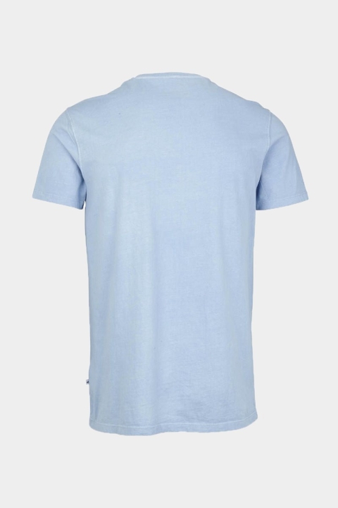Kronstadt Hey Ho Basic T-shirt Light Blue