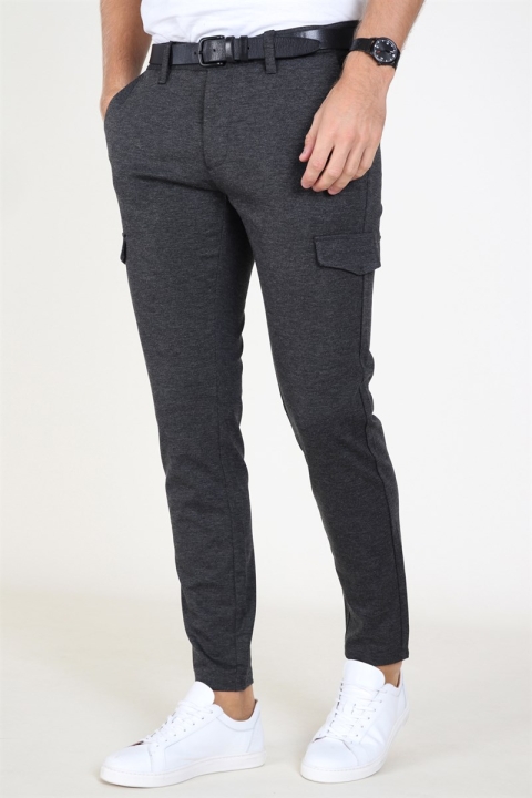 Only & Sons Mark Cargopants Dark Grey Melange