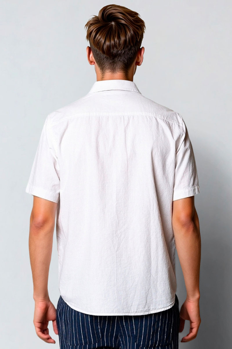 Clean Cut Copenhagen Luca shirt SS White