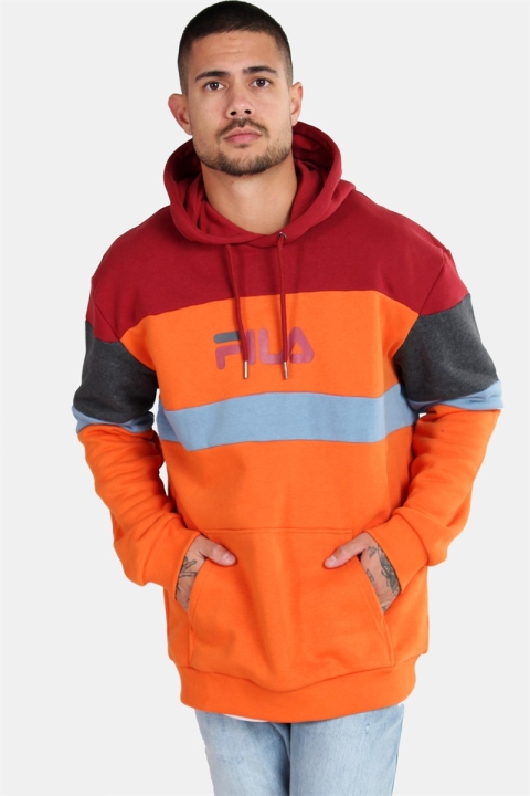 Fila Men Larry Hooded Tröja Harvest Pumpkin