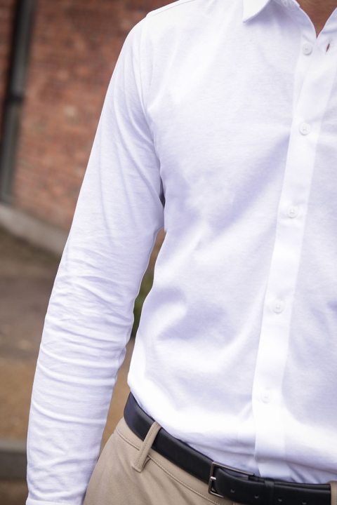 ONLY & SONS Miles LS Stretch Shirt White