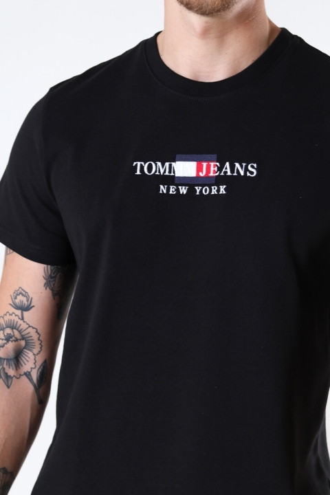 Tommy Hilfiger TJM TIMELESS TOMMY TEE 1 Black