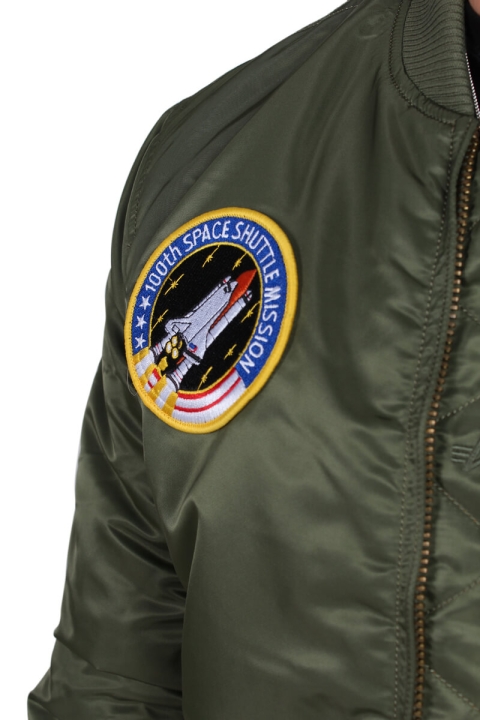 Alpha Industries  MA-1 VF NASA Bomber Jacka Sage Green