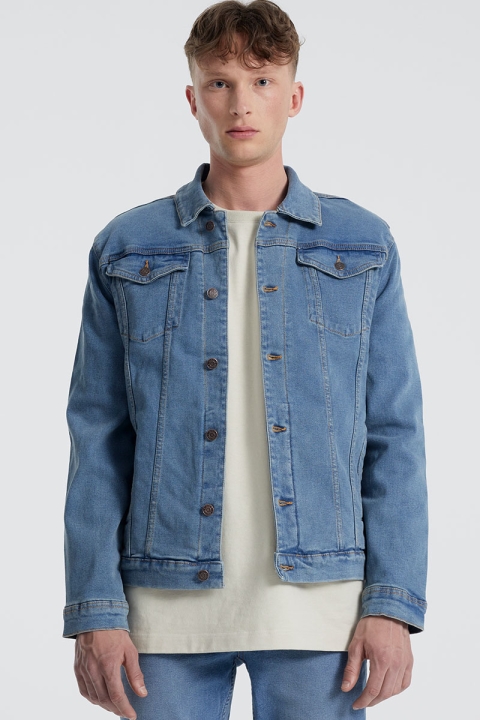 Denim Project Kash Denim Jacka Light Blue