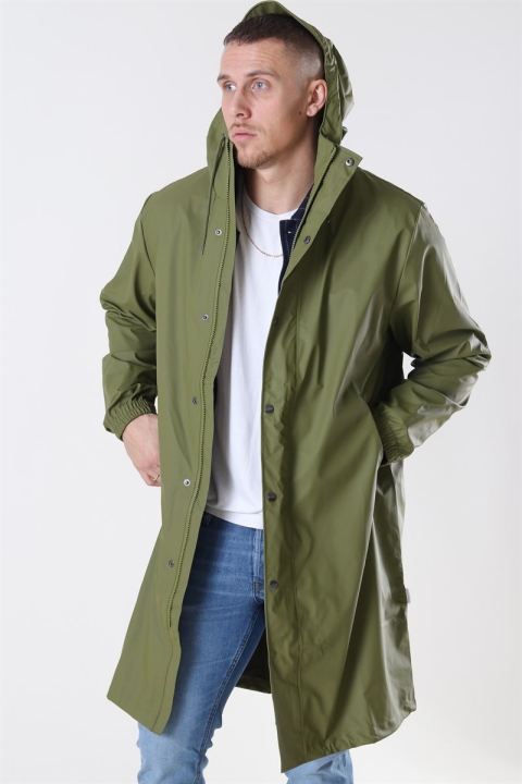 Rains Fishtail Parka RegnJacka Sage