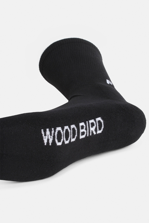 WoodBird Fuck Off Strumpor Black