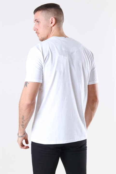 Les Duex White/Navy Piece T-Shirt