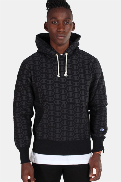 Champion Hooded Sweatshirt Nbk/Allover