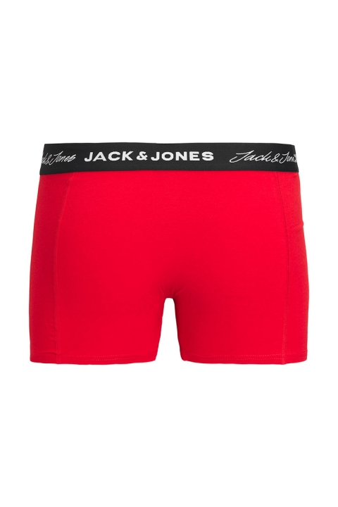 Jack & Jones Salem Bamboo Trunks 3 Pack Barbados Cherry