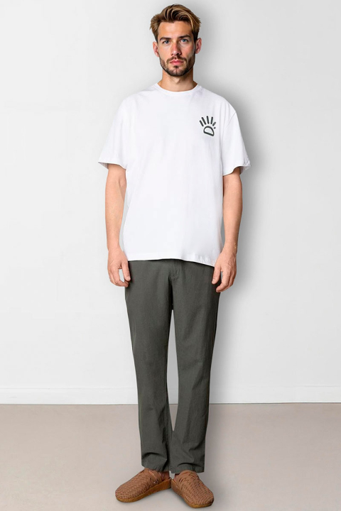 Clean Cut Copenhagen Michael organic T-shirt White