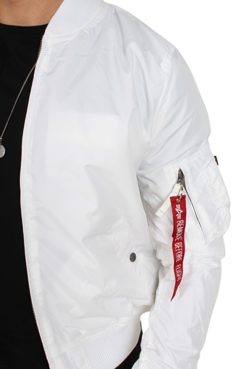 Alpha Industries MA-1 TT Bomber Jacka White