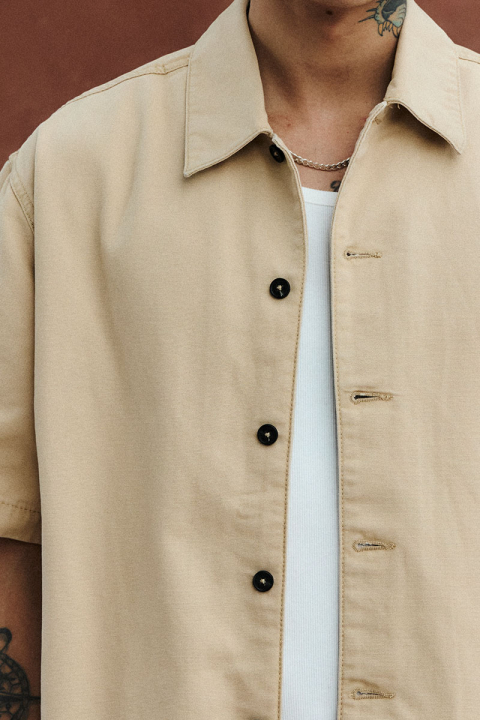 Solid Philipo Shirt Curds & Whey