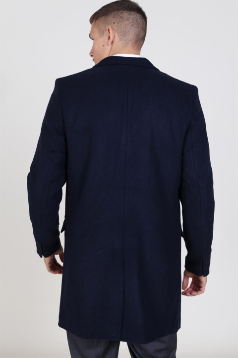 Only & Sons Julian Solid Wool Ullkappa Night Sky