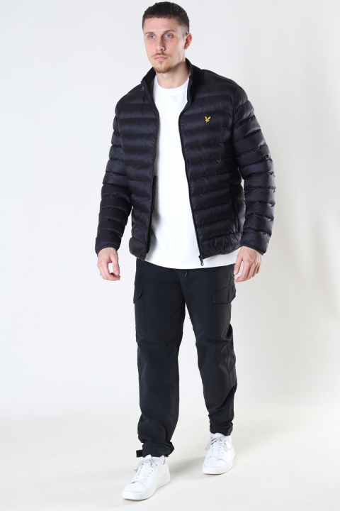 Lyle & Scott Packable Puffer Jacket Jet Black