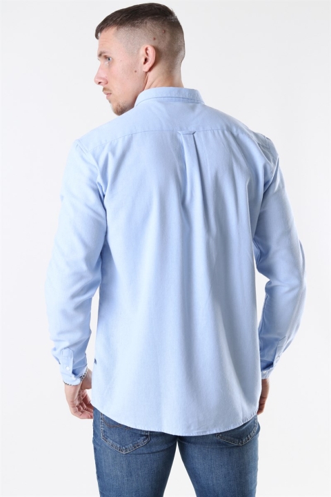 Kronstadt Johan Linen Skjorta Light Blue