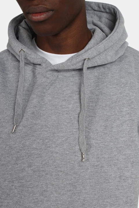 Basic Brand Hooded Tröja Oxford Grey