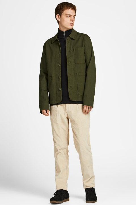 Jack & Jones JJELUCAS ALVIN JACKET Olive Night