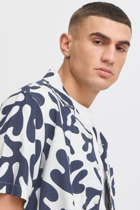 Solid Olavi SS Shirt Off White