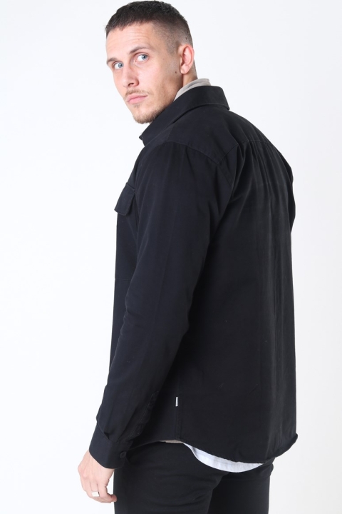 Woodbird Hoxen Work Overshirt Black