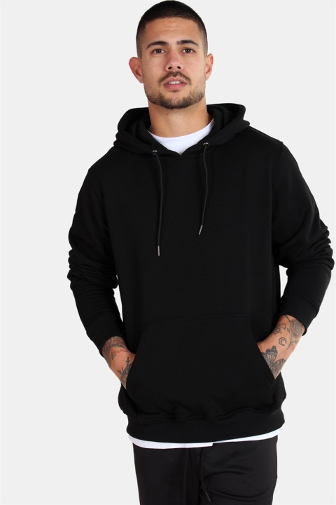 Urban Classics Basic Terry Hoodie Black