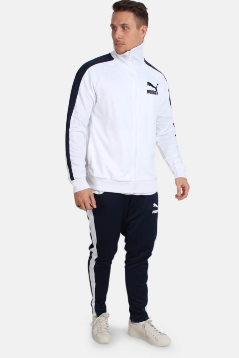 Puma T7 Vintage Track Jacka Peacoat/White