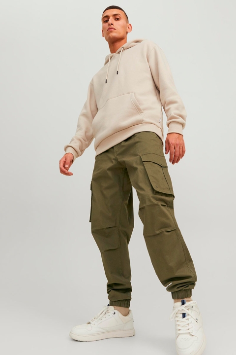 Jack & Jones Kane Noah Cuffed Cargo  Olive Night