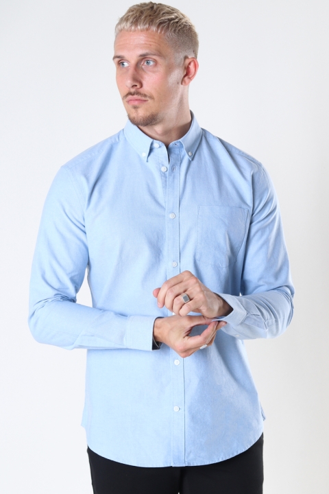 ONLY & SONS ONSNEIL LIFE LS OXFORD SHIRT NOOS Cashmere Blue