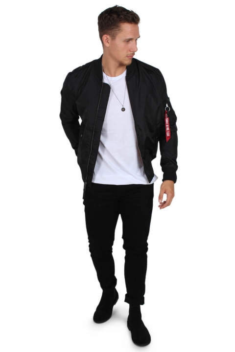 Alpha Industries MA-1 TT Bomber Jacka Black