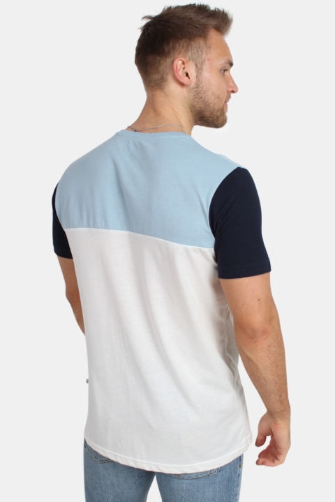 Kronstadt Leo T-shirt Light Blue/White/Navy