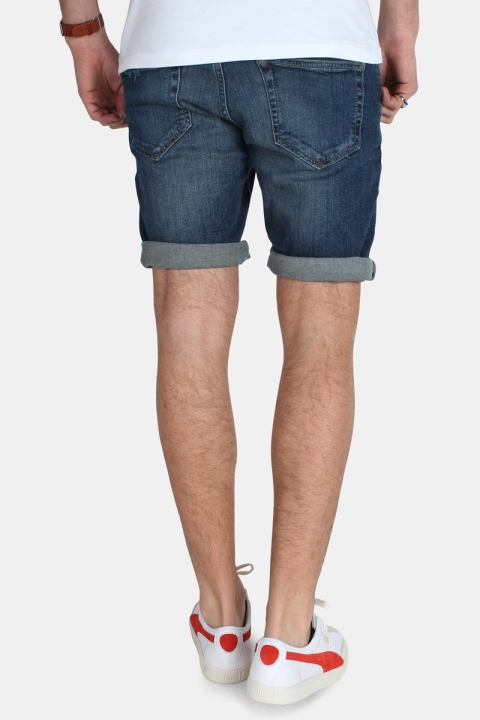 Only & Sons Ply Shorts M Blue Damage CR Blue Denim