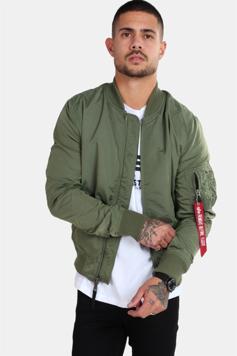 Alpha Industries MA-1 TT Jacka Sage-Green