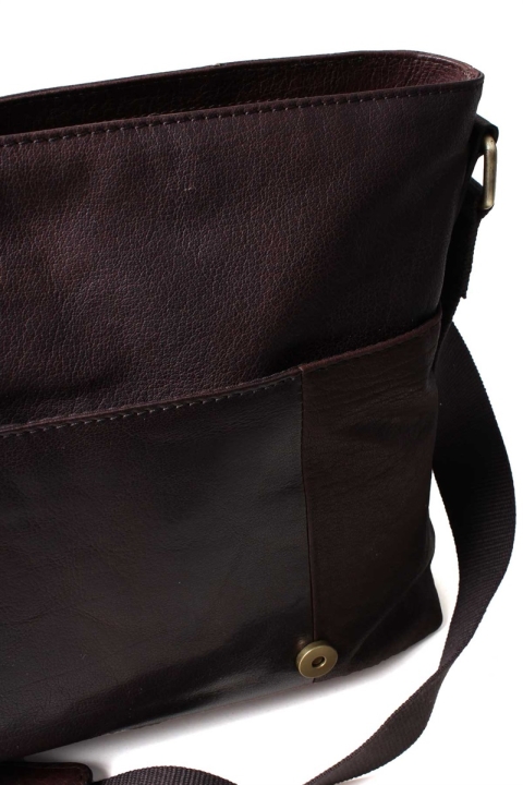 Saddler FinsbKlockay Taske Dark Borwn 