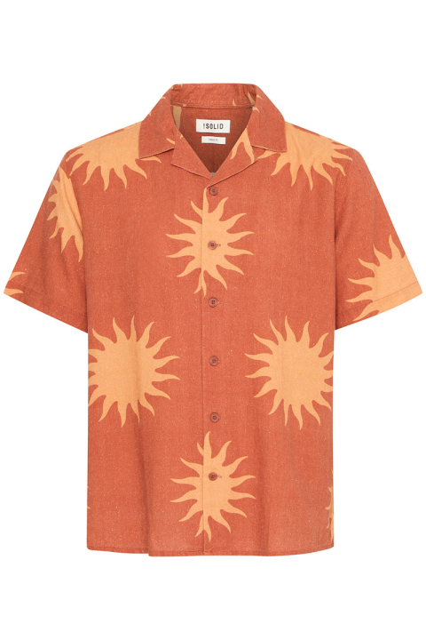 Solid Pargav Shirt Arabian Spice