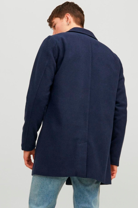 Jack & Jones Zac Wool Coat Navy Blazer