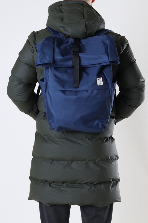 Fat Moose FM Canvas Backpack Navy