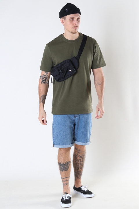 ONLY & SONS ONSANEL LIFE REG SS TEE Olive Night