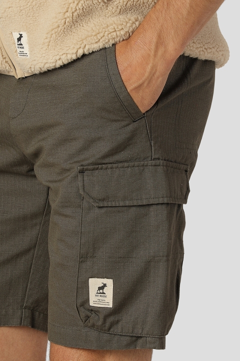 Fat Moose Tap Cargo Shorts Beetle Green