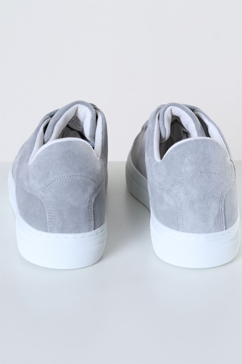 Selected David Chunky Suede Sneaker Grey