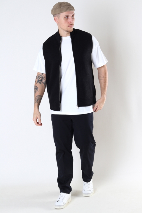 ONLY & SONS ONSHUNT WOOLEN VEST KNIT Black